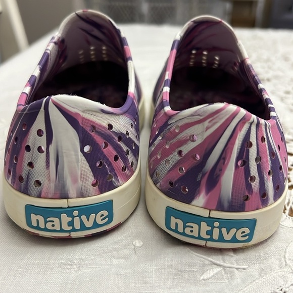 Native Shoes Jefferson Marbled size J5 - Picture 5 of 8